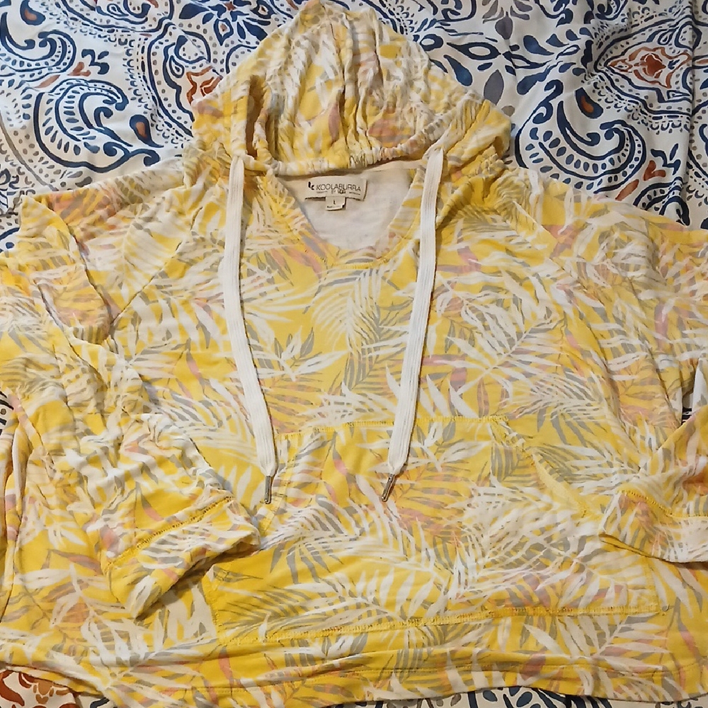 Koolaburra by Ugg woman's tropical hoodie L